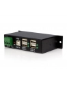 4 PORT RUGGED USB HUB StarTech.com Przemysłowy 4 Port USB 2.0 Hub - USB Metall Hub - 4x USB-A 1x USB-B - nr 6