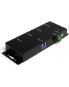 4 PORT USB 3.0 HUB StarTech.com Montierbarer 4 Port Industrieller USB 3.0 SuperSpeed Hub inkl. Netzteil - nr 44