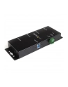 4 PORT USB 3.0 HUB StarTech.com Montierbarer 4 Port Industrieller USB 3.0 SuperSpeed Hub inkl. Netzteil - nr 45