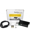 7 PORT RUGGED USB HUB StarTech.com Industrieller montierbarer 7 Port USB 2.0 Hub - Schwarz - nr 20