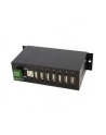 7 PORT RUGGED USB HUB StarTech.com Industrieller montierbarer 7 Port USB 2.0 Hub - Schwarz - nr 25