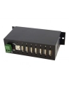 7 PORT RUGGED USB HUB StarTech.com Industrieller montierbarer 7 Port USB 2.0 Hub - Schwarz - nr 2