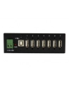 7 PORT RUGGED USB HUB StarTech.com Industrieller montierbarer 7 Port USB 2.0 Hub - Schwarz - nr 3