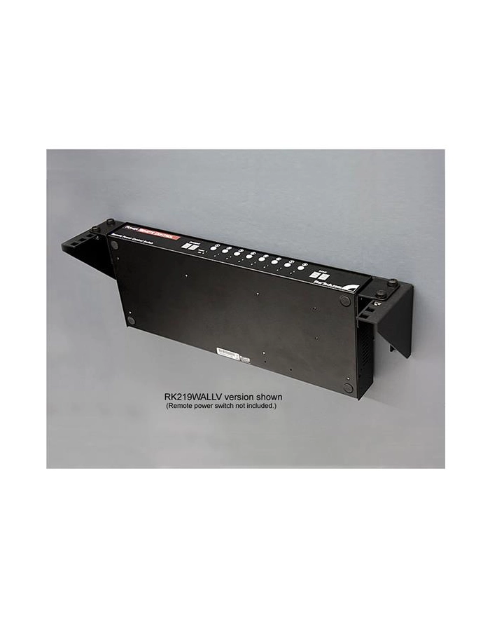 1U 19 WALL MOUNT RACK BRACKET StarTech.com 19 Zoll 1HE vertikales Wandmontage Rack aus Stahl - 1U Rack Bracket 19'' - Schwarz główny
