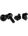 StarTech.com 100 PKG M6 SCREWS & CAGE NUTS M6 CAGE NUTS M6X12MM BLACK - nr 10