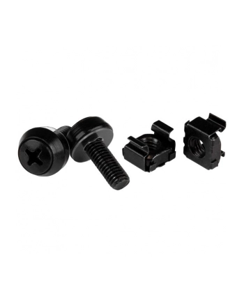 StarTech.com 100 PKG M6 SCREWS & CAGE NUTS M6 CAGE NUTS M6X12MM BLACK nr 2