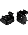 50 PKG M5 CAGE NUTS StarTech.com M5 Cage Nuts - 50 Pack, Black - M5 Mounting Cage Nuts for Server Rack & Cabinet - nr 10