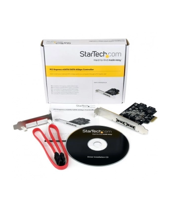 2X PCIE SATA III ESATA CARD StarTech.com 2 Port SATA III PCI Express Schnittstellenkarte - 2 Port Serial-ATA 6GB/s PCIe Karte nr 2