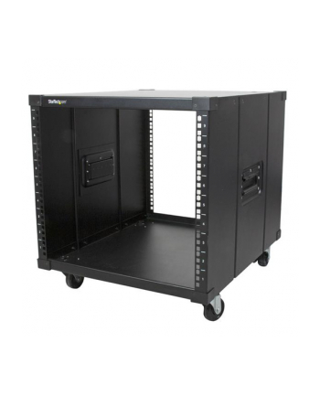 PORTABLE SERVER RACK - 9U StarTech.com Mobiles Server Rack mit Griffen - rollbarer Serverschrank / Netzwerschrank - 9HE