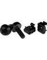 StarTech.com 100 PKG M6 SCREWS & CAGE NUTS M6 CAGE NUTS M6X12MM BLACK - nr 12