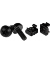 StarTech.com 100 PKG M6 SCREWS & CAGE NUTS M6 CAGE NUTS M6X12MM BLACK - nr 13