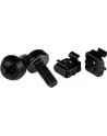 StarTech.com 50 PKG M6 SCREWS & CAGE NUTS M6 CAGE NUTS M6X12MM BLACK - nr 12