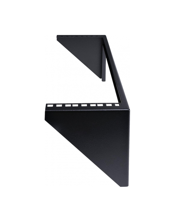 3U 19 WALL MOUNT RACK BRACKET StarTech.com 19 Zoll 3HE Wandhalter Rack Mount vertikal - 3U Rack Bracket 19'' Wandverteiler in Stahl schwarz - Open Frame główny