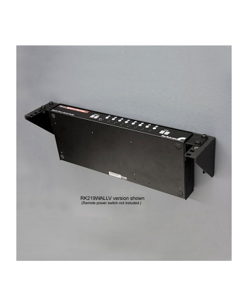 1U 19 WALL MOUNT RACK BRACKET StarTech.com 4 HE 19 Zoll vertikale Wandmontage Rack Halterung aus Stahl - Schwarz