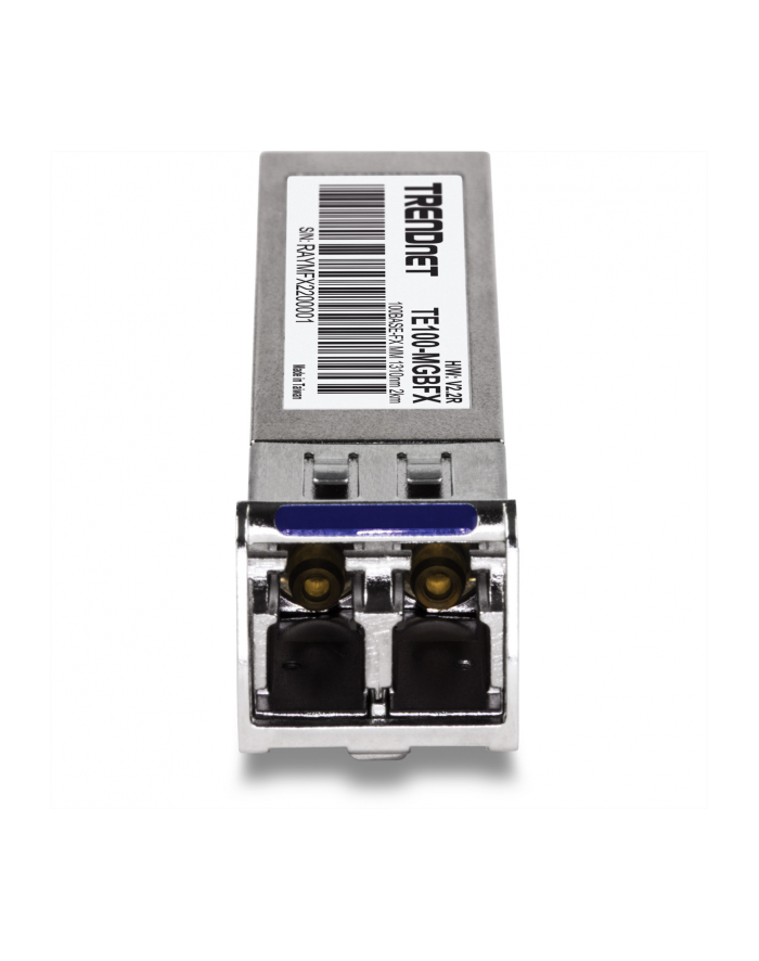 MINI-GBIC MULTI-MODE LC MODULE SFP, 100Mbps, Silber główny