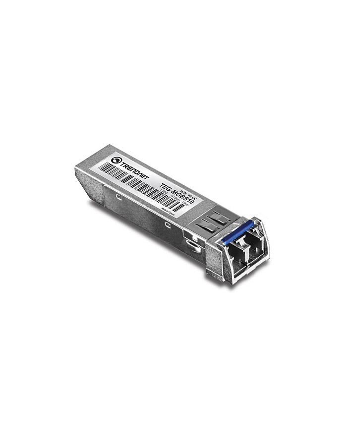 MINI-GBIC DUAL WAVELENGTH 10km SFP Dual Wavelength Single-Mode LC Module 1550(10KM)/ Muss mit dem TRENDnet-Modul TEG-MGBS10D3 bzw. anderen kompatiblen Modulen paarw. eingesetzt werden!! Compatible with standard SFP slots/ Einzelmodul/ Z010279 = 1 Paa główny