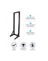 2-POST SERVER RACK - 42U StarTech.com 2 Post Server Rack mit Rollen - stabile Stahl konstruktion - 42HE - nr 16