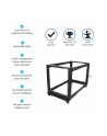 StarTech.com 12U SERVER RACK - OPEN FRAME ADJUSTABLE DEPTH 4 POST RACK - nr 32