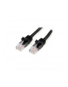 1M BLACK CAT 5E PATCH CABLE StarTech.com 1m Cat5e RJ45 UTP Netzwerkkabel Snagless - Cat 5e Patchkabel - Schwarz - Stecker / Stecker - nr 16