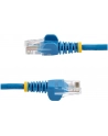 1M BLUE CAT 5E PATCH CABLE StarTech.com 1m Cat5e RJ45 UTP Netzwerkkabel Snagless - Cat 5e Patchkabel - Blau - Stecker / Stecker - nr 16