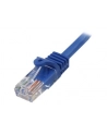 1M BLUE CAT 5E PATCH CABLE StarTech.com 1m Cat5e RJ45 UTP Netzwerkkabel Snagless - Cat 5e Patchkabel - Blau - Stecker / Stecker - nr 2