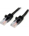 2M BLACK CAT 5E PATCH CABLE StarTech.com 2m Cat5e RJ45 UTP Netzwerkkabel Snagless - Cat 5e Patchkabel - Schwarz - Stecker / Stecker - nr 13