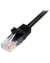 2M BLACK CAT 5E PATCH CABLE StarTech.com 2m Cat5e RJ45 UTP Netzwerkkabel Snagless - Cat 5e Patchkabel - Schwarz - Stecker / Stecker - nr 15