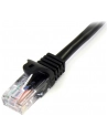 2M BLACK CAT 5E PATCH CABLE StarTech.com 2m Cat5e RJ45 UTP Netzwerkkabel Snagless - Cat 5e Patchkabel - Schwarz - Stecker / Stecker - nr 21