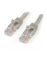 2M GRAY CAT 5E PATCH CABLE StarTech.com 2m Cat5e RJ45 UTP Netzwerkkabel Snagless - Cat 5e Patchkabel - Grau - Stecker / Stecker - nr 10
