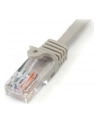 2M GRAY CAT 5E PATCH CABLE StarTech.com 2m Cat5e RJ45 UTP Netzwerkkabel Snagless - Cat 5e Patchkabel - Grau - Stecker / Stecker - nr 16