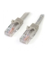 2M GRAY CAT 5E PATCH CABLE StarTech.com 2m Cat5e RJ45 UTP Netzwerkkabel Snagless - Cat 5e Patchkabel - Grau - Stecker / Stecker - nr 3