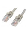 2M GRAY CAT 5E PATCH CABLE StarTech.com 2m Cat5e RJ45 UTP Netzwerkkabel Snagless - Cat 5e Patchkabel - Grau - Stecker / Stecker - nr 7