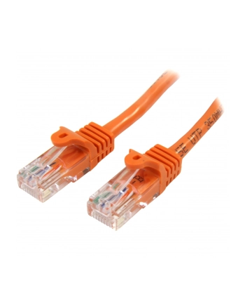 3M ORANGE CAT 5E PATCH CABLE StarTech.com 3m Cat5e RJ45 UTP Netzwerkkabel Snagless - Cat 5e Patchkabel - Orange - Stecker / Stecker nr 1