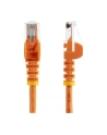 3M ORANGE CAT 5E PATCH CABLE StarTech.com 3m Cat5e RJ45 UTP Netzwerkkabel Snagless - Cat 5e Patchkabel - Orange - Stecker / Stecker - nr 9