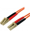 FIBER PATCH CABLE LC - LC StarTech.com 10 m Multimode 50/125 Duplex LWL-Patchkabel LC - LC - Glasfaser Netzwerkkabel - nr 10