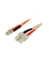 FIBER PATCH CABLE LC - SC StarTech.com 2 m Multimode 50/125 Duplex LWL-Patchkabel LC - SC - Glasfaser Netzwerkkabel - nr 19
