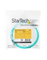 2M AQUA FIBER PATCH CABLE StarTech.com 2 m 10 GB Aqua Multimode 50/125 Duplex LSZH LWL-Patchkabel LC - LC - Glasfaser Netzwerkkabel - nr 10