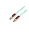 2M AQUA FIBER PATCH CABLE StarTech.com 2 m 10 GB Aqua Multimode 50/125 Duplex LSZH LWL-Patchkabel LC - LC - Glasfaser Netzwerkkabel - nr 4