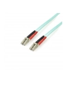 2M AQUA FIBER PATCH CABLE StarTech.com 2 m 10 GB Aqua Multimode 50/125 Duplex LSZH LWL-Patchkabel LC - LC - Glasfaser Netzwerkkabel - nr 7