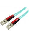 3M LC TO LC FIBER PATCH CABLE StarTech.com 3m 10 Gb Aqua Multimode 50/125 OM3 Duplex LSZH LWL- /Glasfaser Patchkabel LC - LC - LWL- / Glasfaser Netzwerkkabel - nr 12
