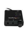 USB SOUND CARD ADAPTER W SPDIF StarTech.com USB Audio Adapter - Externe USB Soundkarte mit SPDIF Digital Audio mit 2x 3,5mm Klinke - USB auf Audio Konverter - Schwarz - nr 16