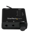 USB SOUND CARD ADAPTER W SPDIF StarTech.com USB Audio Adapter - Externe USB Soundkarte mit SPDIF Digital Audio mit 2x 3,5mm Klinke - USB auf Audio Konverter - Schwarz - nr 21