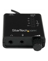USB SOUND CARD ADAPTER W SPDIF StarTech.com USB Audio Adapter - Externe USB Soundkarte mit SPDIF Digital Audio mit 2x 3,5mm Klinke - USB auf Audio Konverter - Schwarz - nr 22