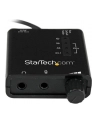 USB SOUND CARD ADAPTER W SPDIF StarTech.com USB Audio Adapter - Externe USB Soundkarte mit SPDIF Digital Audio mit 2x 3,5mm Klinke - USB auf Audio Konverter - Schwarz - nr 26