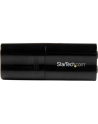 USB AUDIO ADAPTER StarTech.com USB Audio Adapter - USB auf Soundkarte in Schwarz - Soundcard mit USB (Stecker) und 2x 3,5mm Klinke - nr 25
