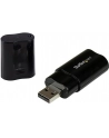 USB AUDIO ADAPTER StarTech.com USB Audio Adapter - USB auf Soundkarte in Schwarz - Soundcard mit USB (Stecker) und 2x 3,5mm Klinke - nr 29