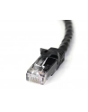 10M SNAGLESS CAT6 PATCH CABLE StarTech.com Cat6 Gigabit Patchkabel Snagless mit RJ45 UTP 10m in Schwarz - Cat 6 Netzwerkkabel - nr 6