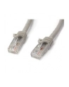 10M GRAY CAT6 PATCH CABLE StarTech.com 10m Cat6 Gigabit Snagless Patchkabel - RJ45 UTP Netzwerkkabel mit Schutzmanschette - Cat 6 Kabel - Grau - nr 12