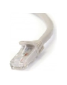 10M GRAY CAT6 PATCH CABLE StarTech.com 10m Cat6 Gigabit Snagless Patchkabel - RJ45 UTP Netzwerkkabel mit Schutzmanschette - Cat 6 Kabel - Grau - nr 25