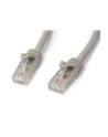 15M SNAGLESS CAT6 PATCH CABLE StarTech.com 15m Cat6 Snagless Gigabit UTP Netzwerkkabel - Cat 6 RJ45 Netzwerkkabel mit Knickschutz - Grau - nr 15